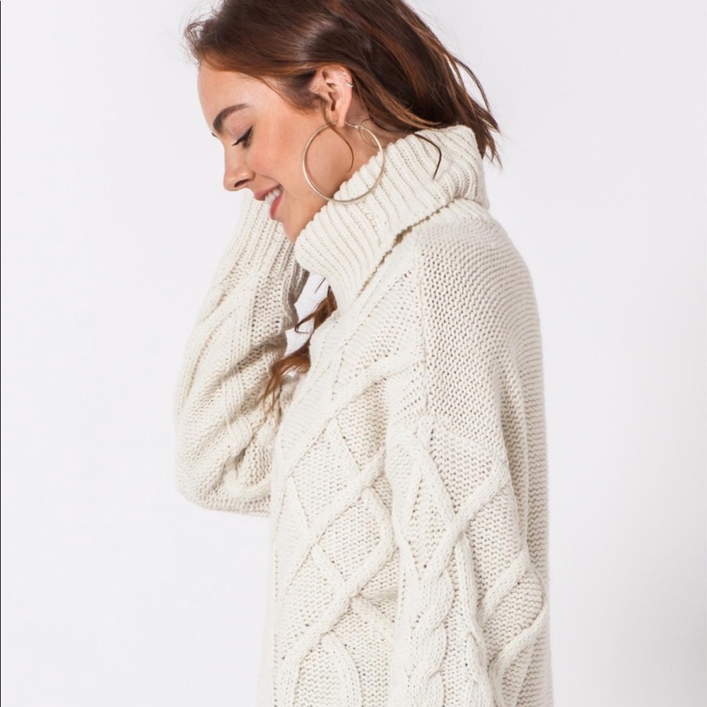 NEW🎈Oversized chunky turtleneck sweater - Picture 2 of 6